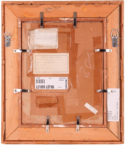 Lot 86 - Jankel Adler (Polish 1895-1949) The Kiss...