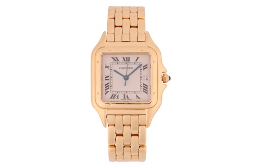 Lot A Cartier Panthere 18 Carat Wristwatch Model:...