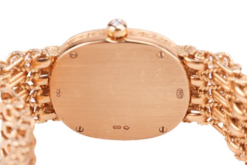 Lot 250 - A Patek Phillipe Ladies 18 Carat and Diamond...