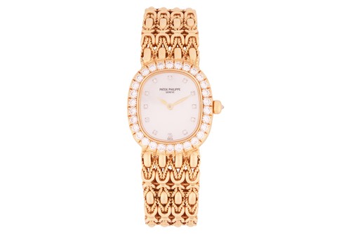 Lot 250 - A Patek Phillipe Ladies 18 Carat and Diamond...