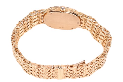 Lot 250 - A Patek Phillipe Ladies 18 Carat and Diamond...