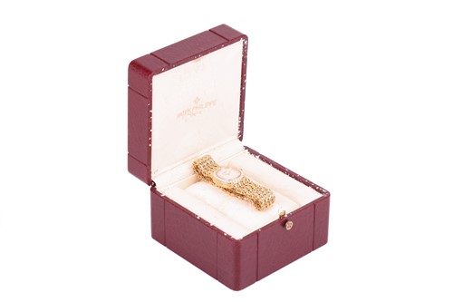 Lot 250 - A Patek Phillipe Ladies 18 Carat and Diamond...