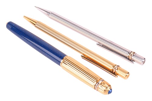 Lot 242 - Cartier - a collection of pens; to include a...