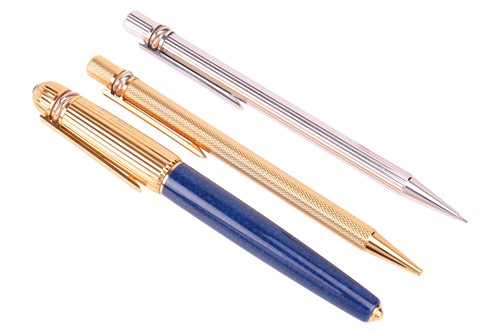 Lot 242 - Cartier - a collection of pens; to include a...