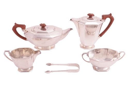 Lot 306 - Garrard & Co Ltd: a silver four-piece tea set...