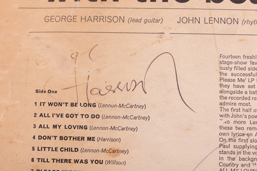 Lot 105 - The Beatles: With The Beatles, Autographed...