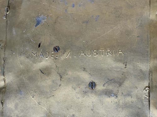 Lot 309 - An Austrian cold-painted figure of a carpet...