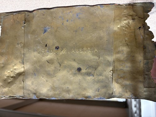 Lot 309 - An Austrian cold-painted figure of a carpet...