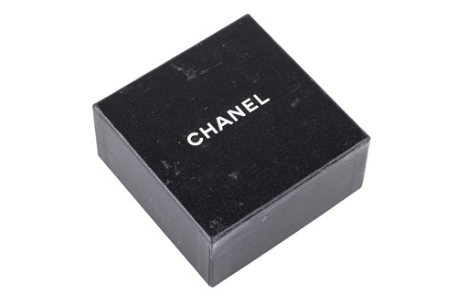Lot 148 - Chanel - a pair of swing earrings, each...