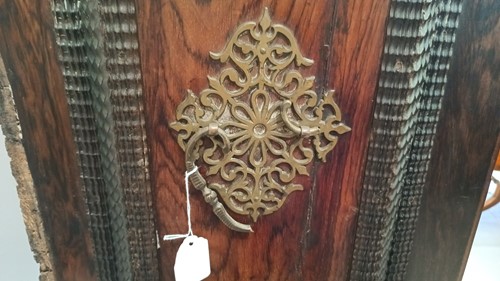 Lot 258 - An 18th century Indo -Portuguese rosewood...