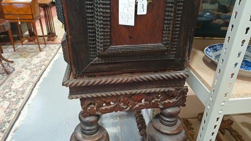 Lot 258 - An 18th century Indo -Portuguese rosewood...