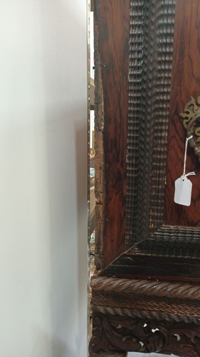 Lot 258 - An 18th century Indo -Portuguese rosewood...