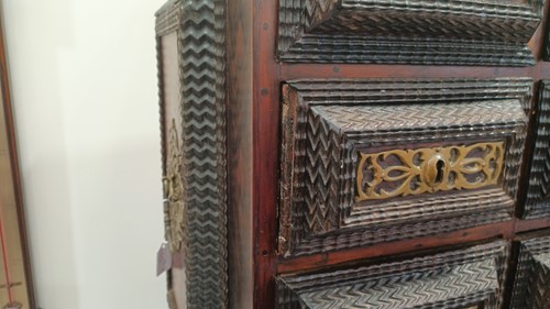 Lot 258 - An 18th century Indo -Portuguese rosewood...