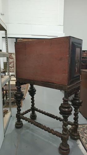 Lot 258 - An 18th century Indo -Portuguese rosewood...