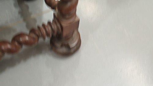 Lot 258 - An 18th century Indo -Portuguese rosewood...