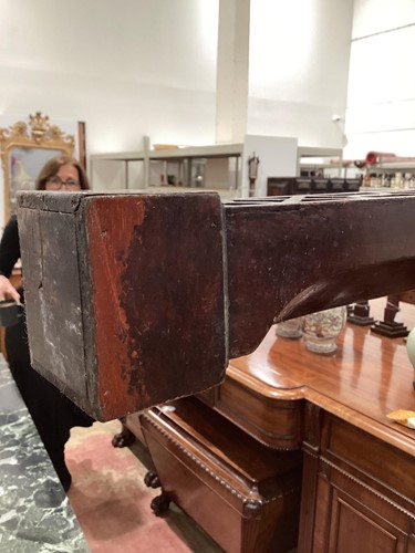 Lot 256 - An 18th-century marble-topped Chippendale...