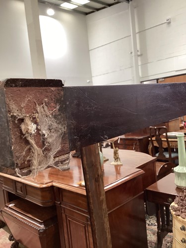 Lot 256 - An 18th-century marble-topped Chippendale...