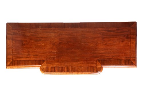 Lot 241 - A George IV mahogany two-pedestal sideboard...