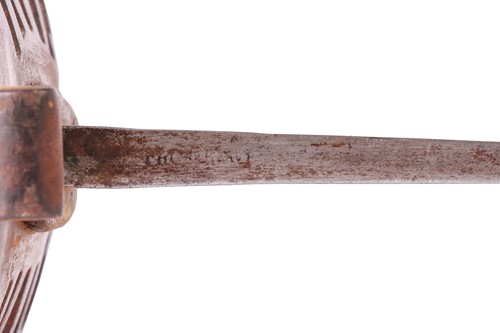 Lot 363 - A 19th century Heavy cavalry sword and...