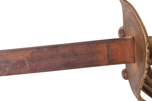 Lot 363 - A 19th century Heavy cavalry sword and...