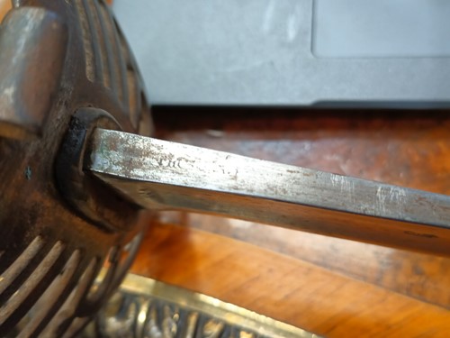 Lot 363 - A 19th century Heavy cavalry sword and...