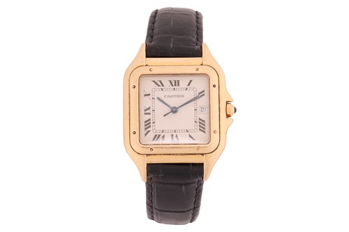 Lot 264 - A Cartier Panthere 18 Carat Wristwatch Model:...