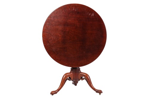 Lot 131 - An early George III "Plum Pudding" mahogany...