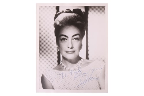 Lot 27 - Joan Crawford (1906-1977) American actress....