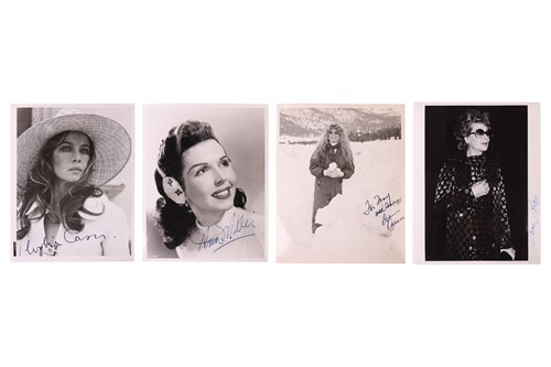 Lot 30 - Autographs: Leslie Caron; Lucille Ball; Ann...