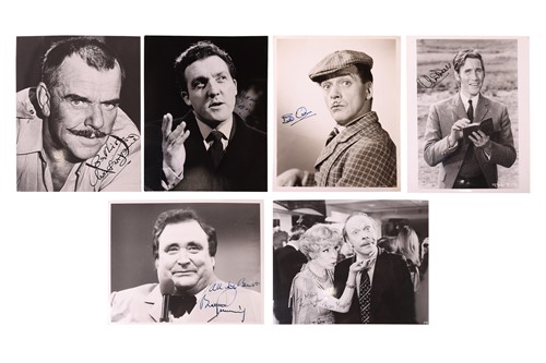 Lot 31 - Autographs: British comedy interest – a group...