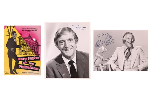 Lot 33 - Autographs: Michael Parkinson / Bruce Forsyth;...