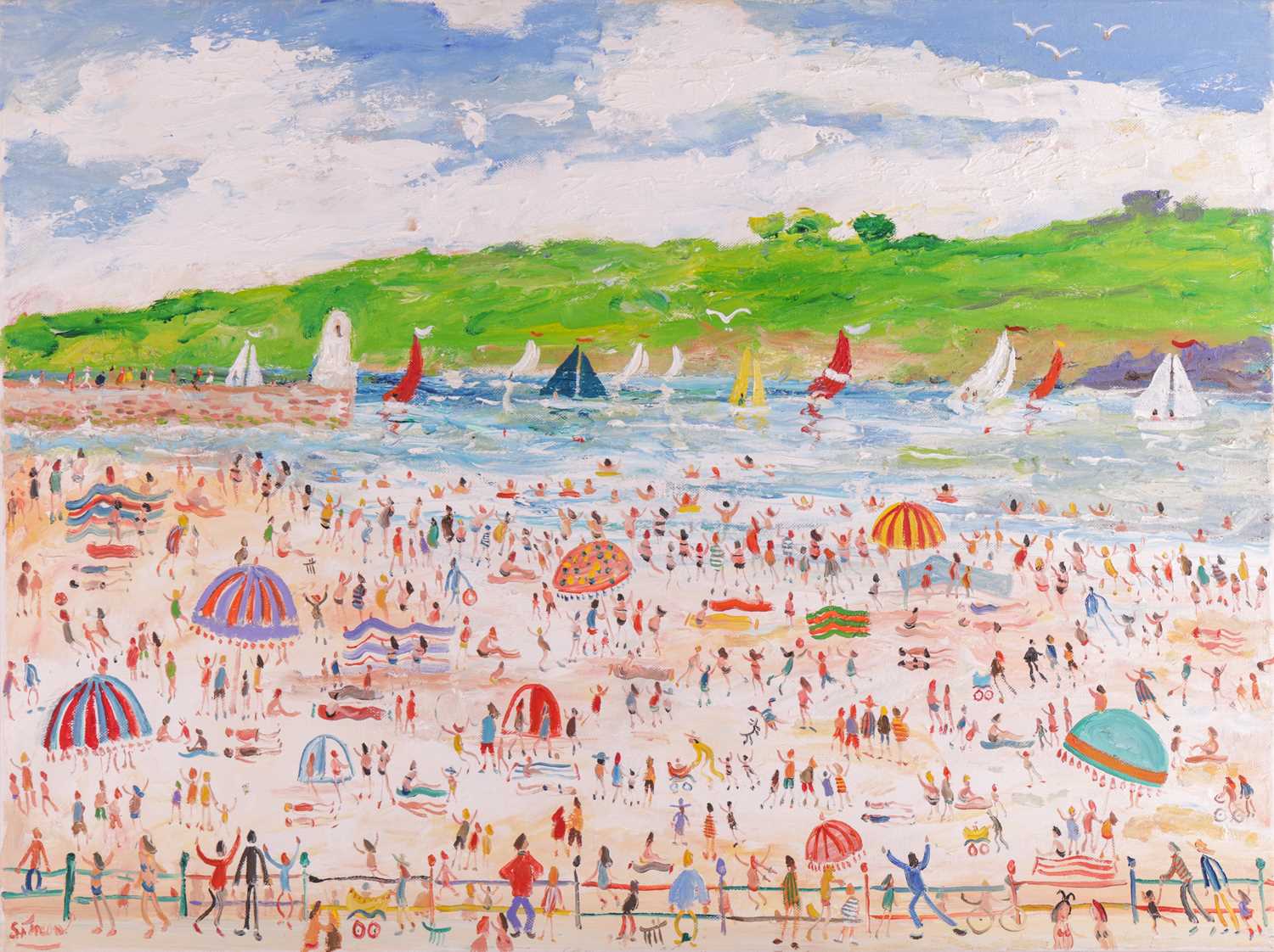 Lot 61 - Simeon Stafford (British b.1956) St Ives...