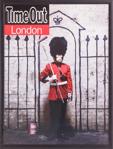 Lot 34 - Banksy, (b.1974) British, 'Time Out London'...