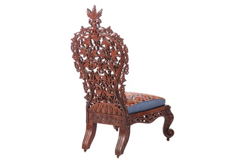 Lot 263 - A 19th-century Indo-Portuguese profusely...