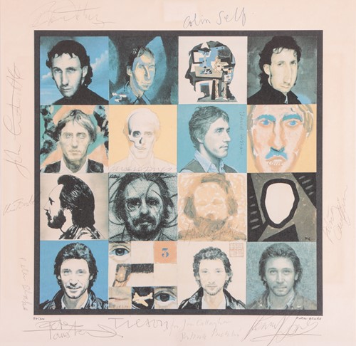 Lot 41 - Peter Blake (British,1932-). The Who, ‘Face...