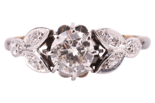 Lot 104 - A diamond dress ring, featuring an old-cut...