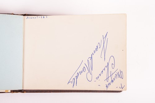 Lot 178 - Autographs: Stage, Screen, Comedy, and Music...