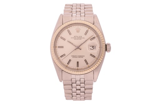 Lot 295 - Rolex Oyster Perpetual Datejust Serial:...