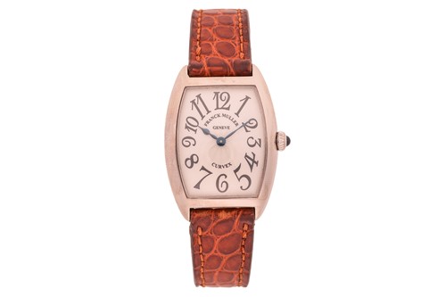 Lot Franck Muller Curvex Ladies Wristwatch Serial:...