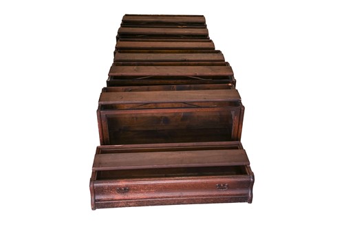 Lot 264 - A pair of early 20th century oak Globe...