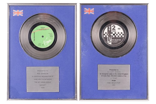 Lot 416 - 2 Tone: The Selector, 1980, Silver disc,...