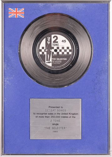 Lot 416 - 2 Tone: The Selector, 1980, Silver disc,...