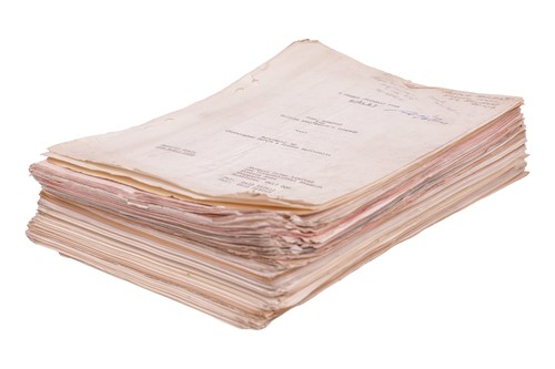 Lot 33 - Hamlet (1990) Original Production Script,...