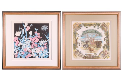 Lot 191 - Gucci: Two framed limited edition prints of...