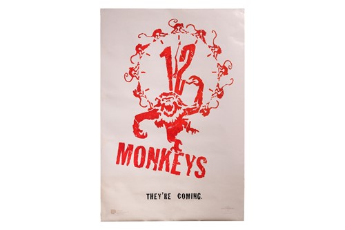 Lot 428 - 12 Monkeys (1995) US One Sheet, 40 x 27 inches,...