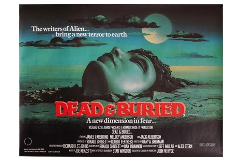 Lot 66 - Dead & Buried (1981) British Quad, 40 x 30...