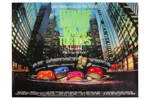 Lot 76 - Teenage Mutant Ninja Turtles (1990) British...