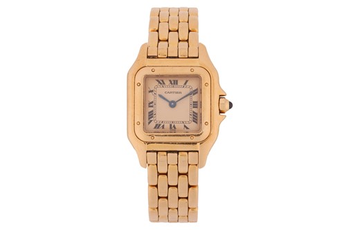 Lot 308 - Cartier Panthere Ladies Wristwatch Serial:...