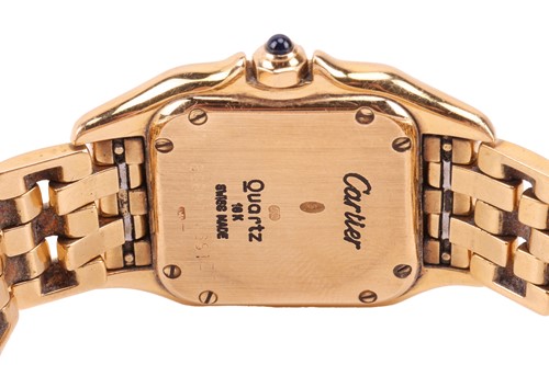 Lot 308 - Cartier Panthere Ladies Wristwatch Serial:...