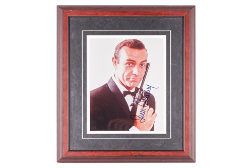 Lot 93 - James Bond: Sean Connery: Autographed head and...